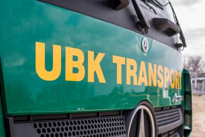 Fotomotiv Transport mit UBK Transport GmbH